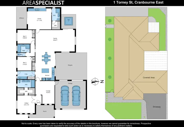 Floorplan of Homely house listing, 1 Torney Street, Cranbourne East VIC 3977
