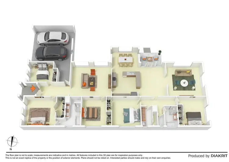 Floorplan of Homely house listing, 61 Saxonwood Drive, Sunbury VIC 3429