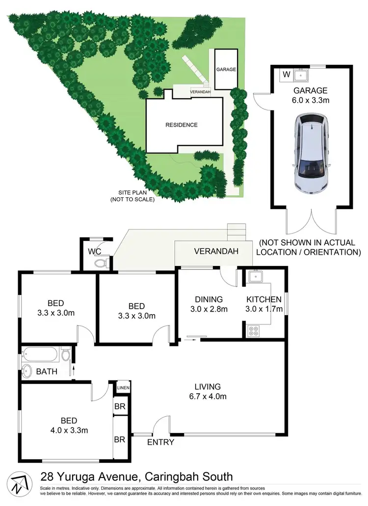 Floorplan of Homely house listing, 28 Yuruga Avenue, Caringbah South NSW 2229