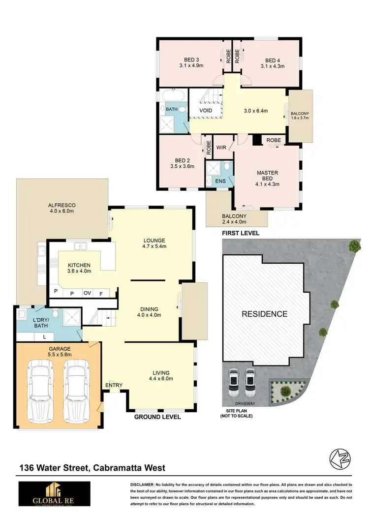 Floorplan of Homely house listing, 136 Water St, Cabramatta West NSW 2166