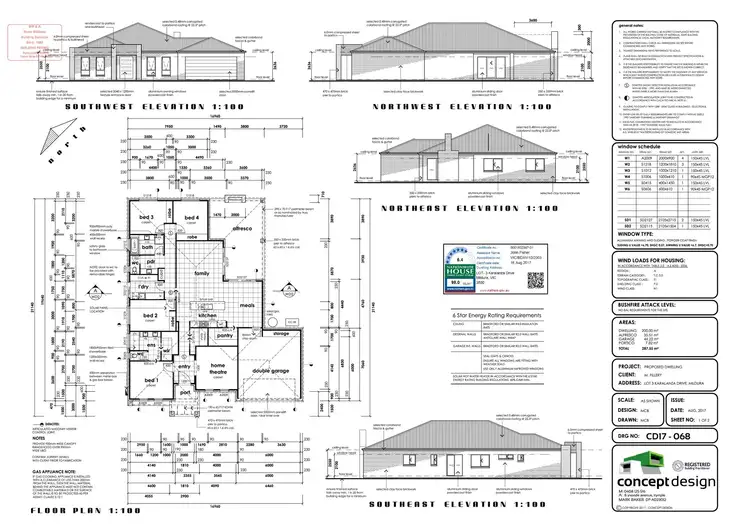 Floorplan of Homely house listing, 42 Karalanza Drive, Mildura VIC 3500