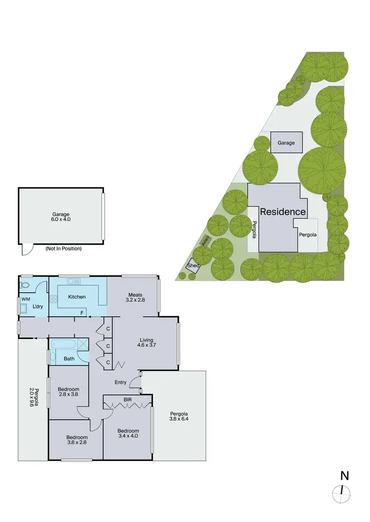 Floorplan of Homely house listing, 30 Alma Avenue, Ferntree Gully VIC 3156
