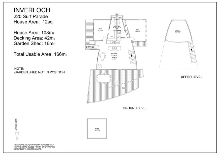Floorplan of Homely house listing, 220 Surf Parade, Inverloch VIC 3996