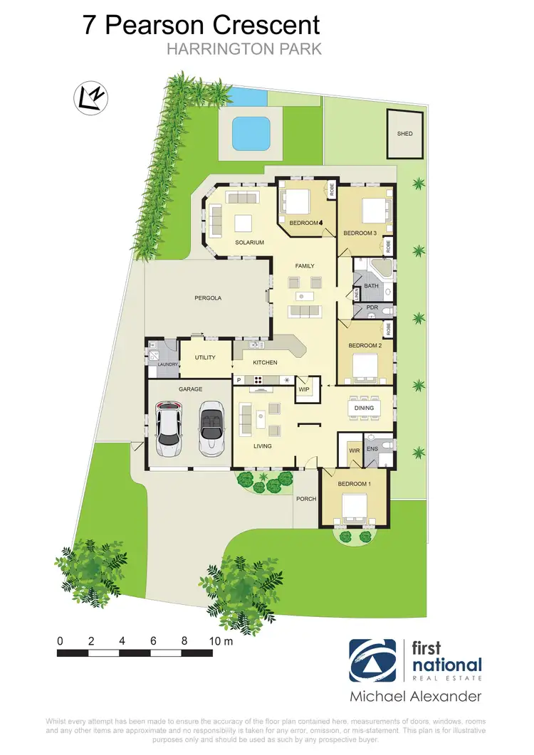Floorplan of Homely house listing, 7 Pearson Crescent, Harrington Park NSW 2567