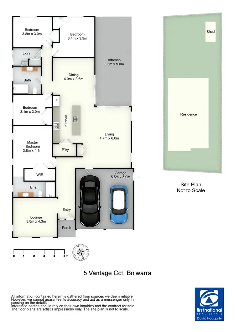Floorplan of Homely house listing, 5 Vantage Court, Bolwarra NSW 2320