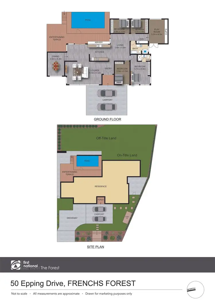 Floorplan of Homely house listing, 50 Epping Drive, Frenchs Forest NSW 2086