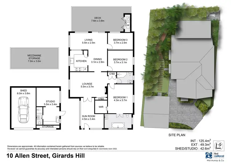 Floorplan of Homely house listing, 10 Allen Street, Girards Hill NSW 2480