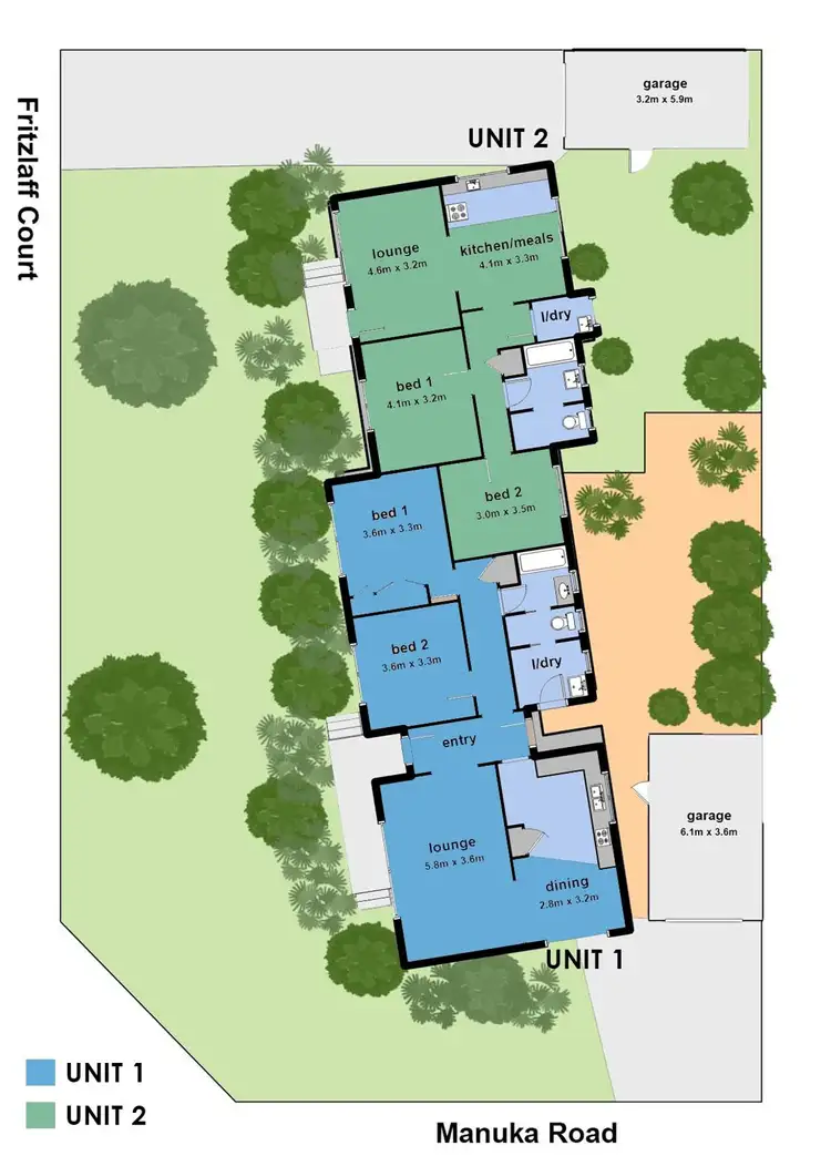 Floorplan of Homely house listing, 23 Fritzlaff Court, Berwick VIC 3806