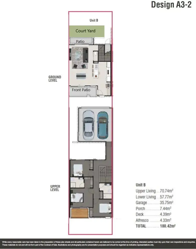 Floorplan of Homely townhouse listing, 26/4 Rhiana Street, Pimpama QLD 4209