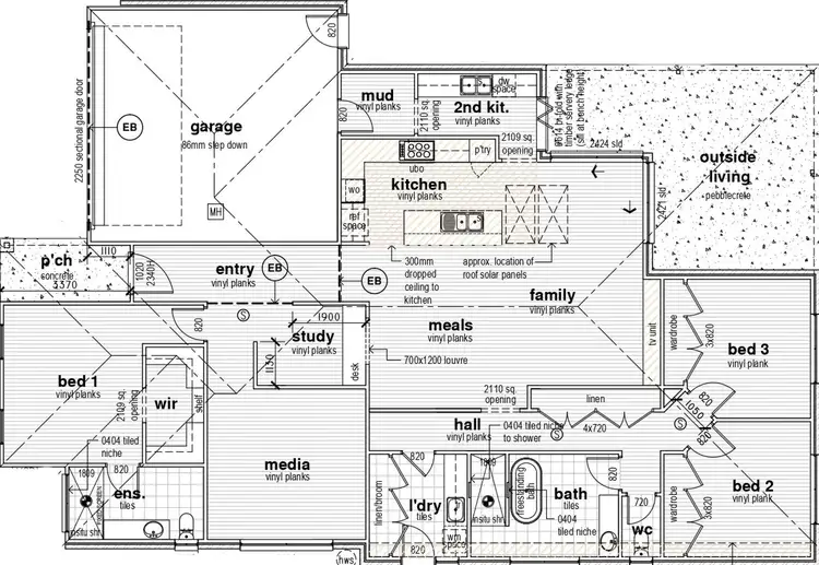 Floorplan of Homely house listing, 15 Lee Court, Gol Gol NSW 2738