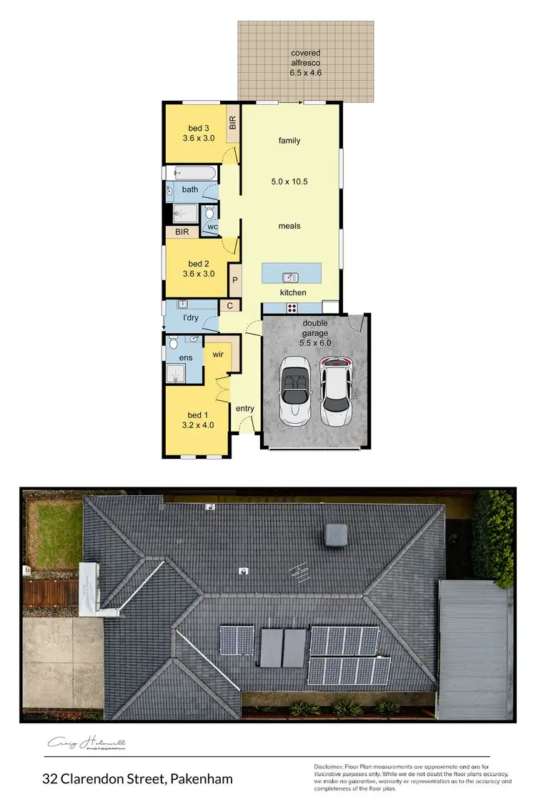 Floorplan of Homely house listing, 32 Clarendon Street, Pakenham VIC 3810