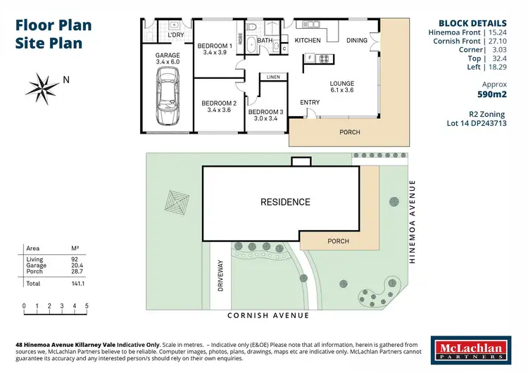 Floorplan of Homely house listing, 48 Hinemoa Avenue, Killarney Vale NSW 2261