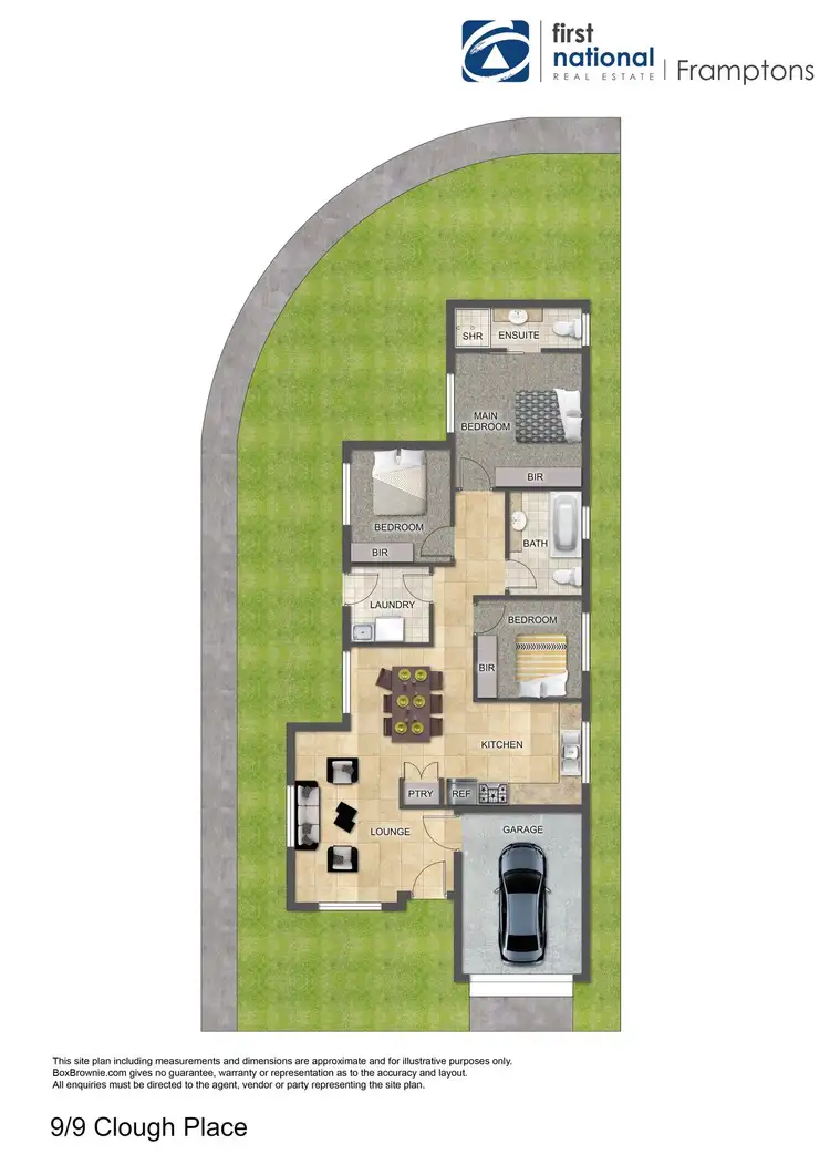 Floorplan of Homely unit listing, 9/9 Clough Place, Mount Johns NT 874