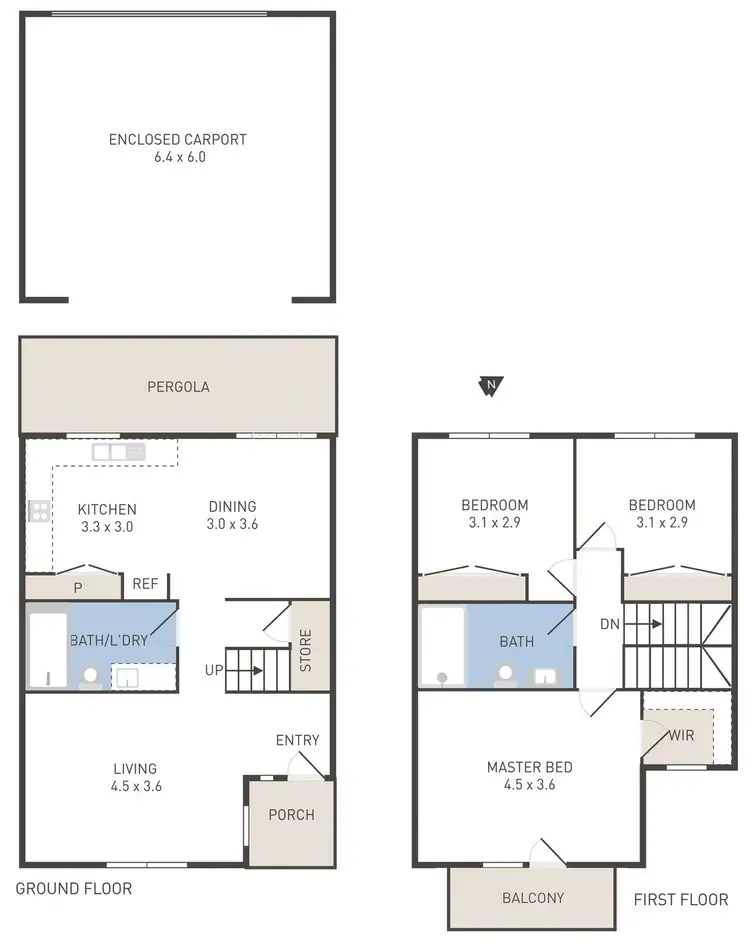 Floorplan of Homely other listing, 24 Gordon Street, Maribyrnong VIC 3032