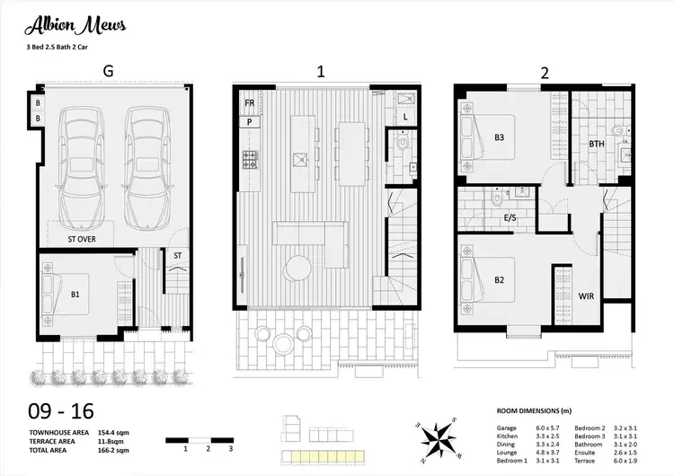 Floorplan of Homely townhouse listing, 1/22A Talmage Street, Albion VIC 3020