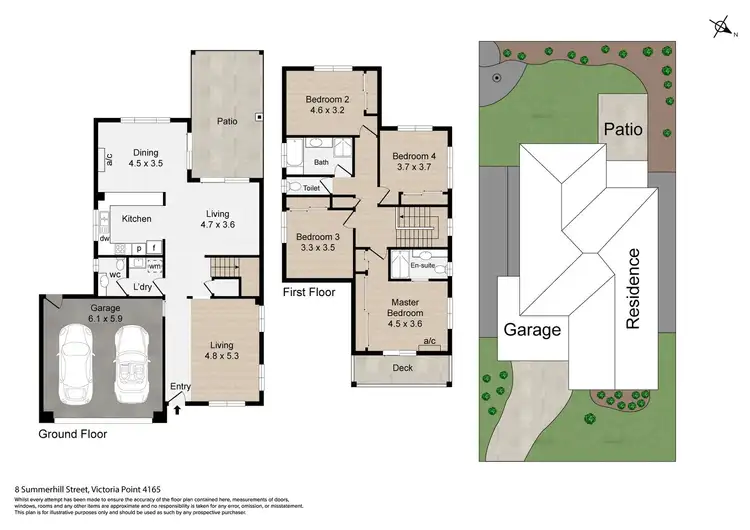 Floorplan of Homely house listing, 8 Summerhill Street, Victoria Point QLD 4165