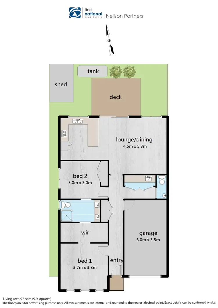 Floorplan of Homely unit listing, 11 Woodlet Place, Pakenham VIC 3810