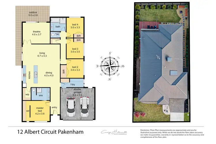 Floorplan of Homely house listing, 12 Albert Circuit, Pakenham VIC 3810