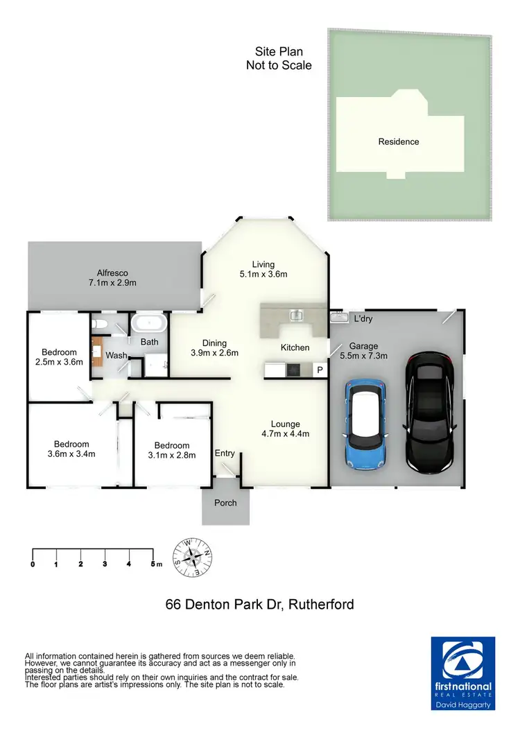 Floorplan of Homely house listing, 66 Denton Park Drive, Rutherford NSW 2320