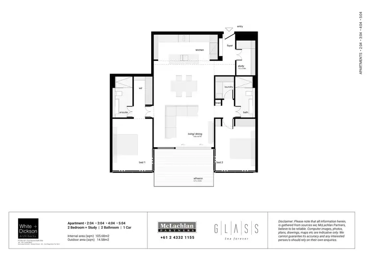 Floorplan of Homely apartment listing, Lot 10/1 Frances Street, The Entrance NSW 2261