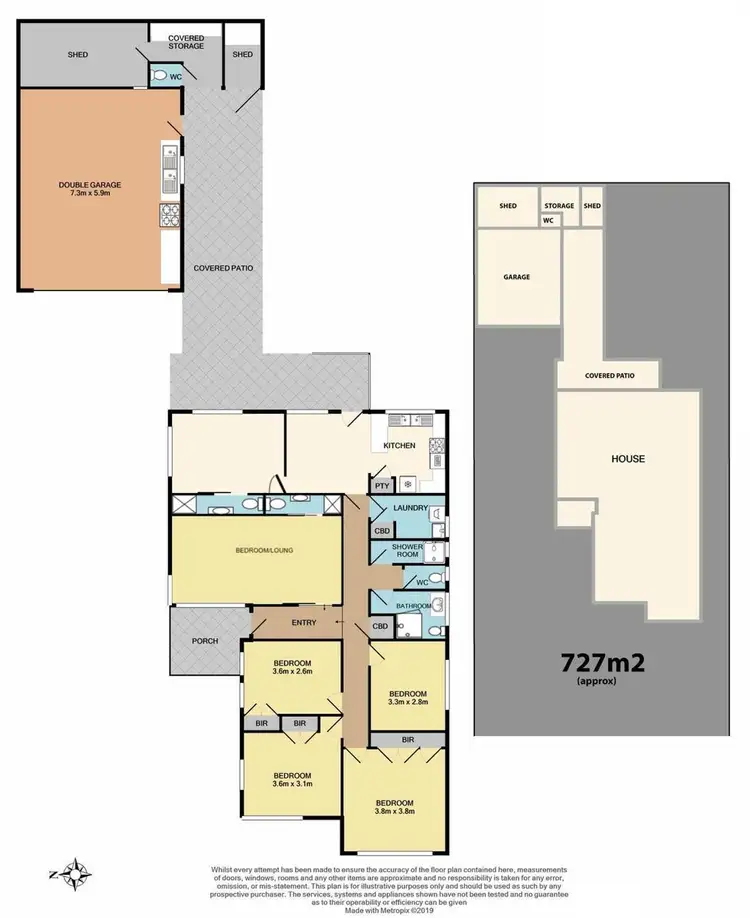 Floorplan of Homely house listing, 120 Wanda Street, Mulgrave VIC 3170