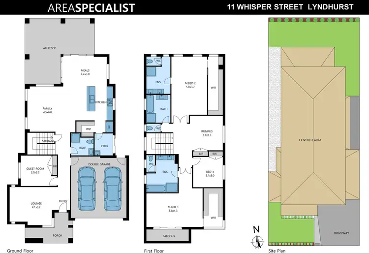Floorplan of Homely house listing, 11 Whisper Street, Lyndhurst VIC 3975