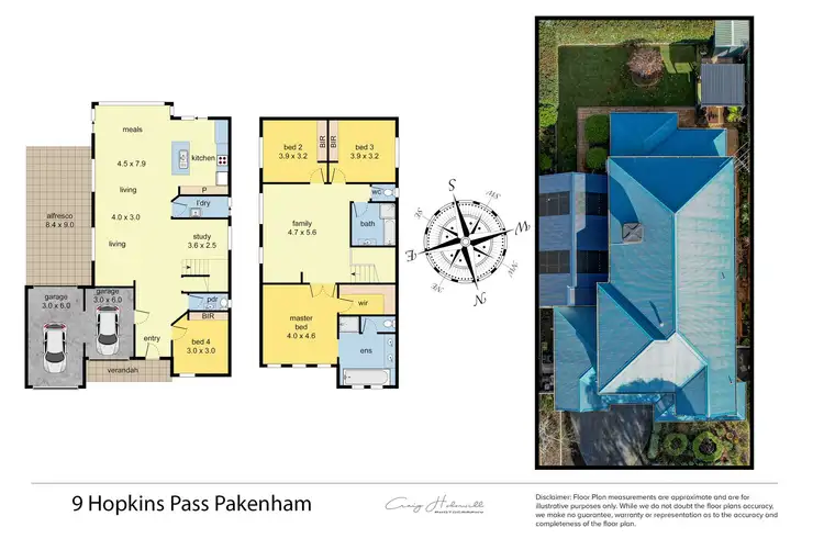 Floorplan of Homely house listing, 9 Hopkins Pass, Pakenham VIC 3810