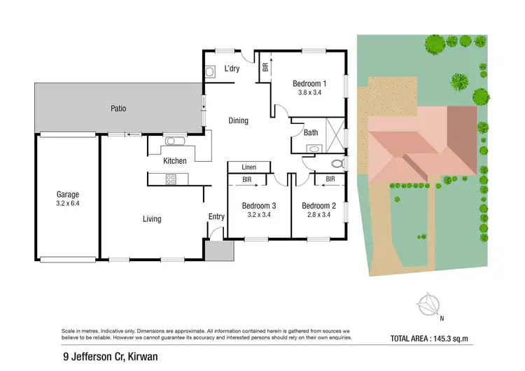 Floorplan of Homely house listing, 9 Jefferson Crescent, Kirwan QLD 4817