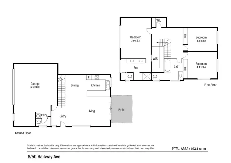 Floorplan of Homely townhouse listing, 8/50 Railway Avenue, Railway Estate QLD 4810