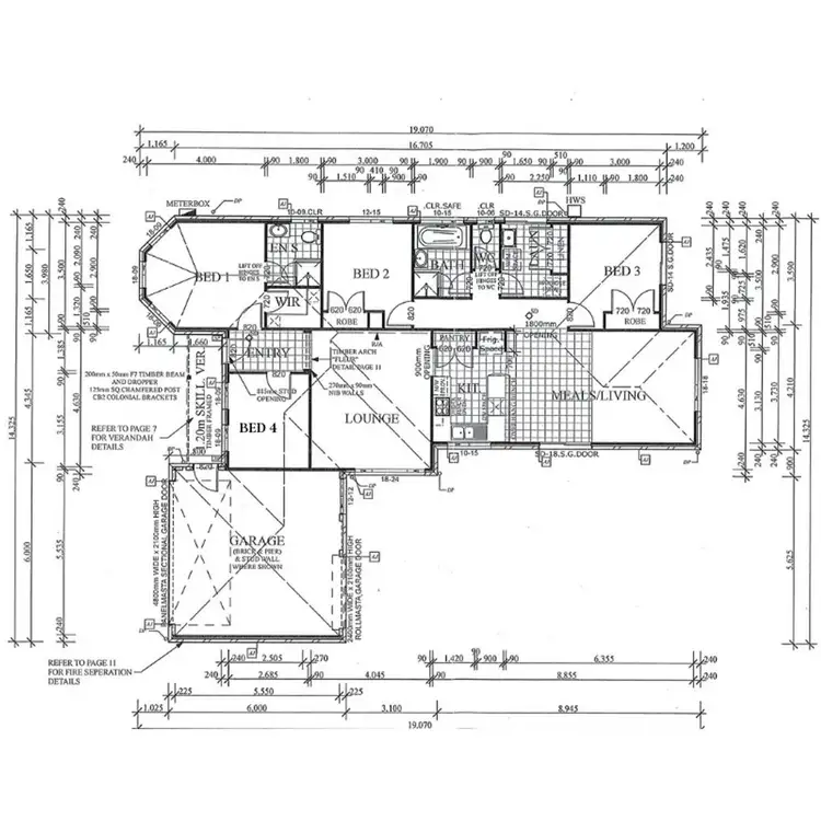 Floorplan of Homely house listing, 20 Suffolk Drive, Mildura VIC 3500