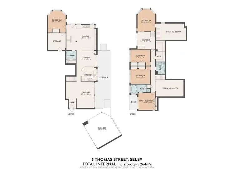 Floorplan of Homely house listing, 5 Thomas Street, Selby VIC 3159