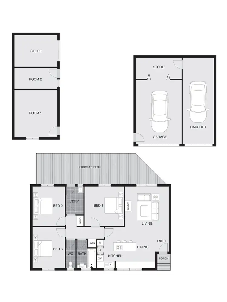 Floorplan of Homely house listing, 4 Edwards Street, Higgins ACT 2615