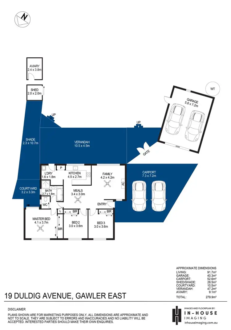 Floorplan of Homely house listing, 19 Duldig Avenue, Gawler East SA 5118
