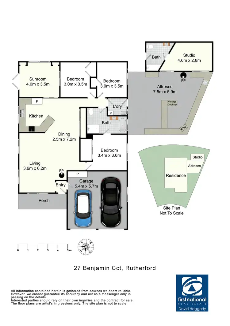 Floorplan of Homely house listing, 27 Benjamin Circle, Rutherford NSW 2320