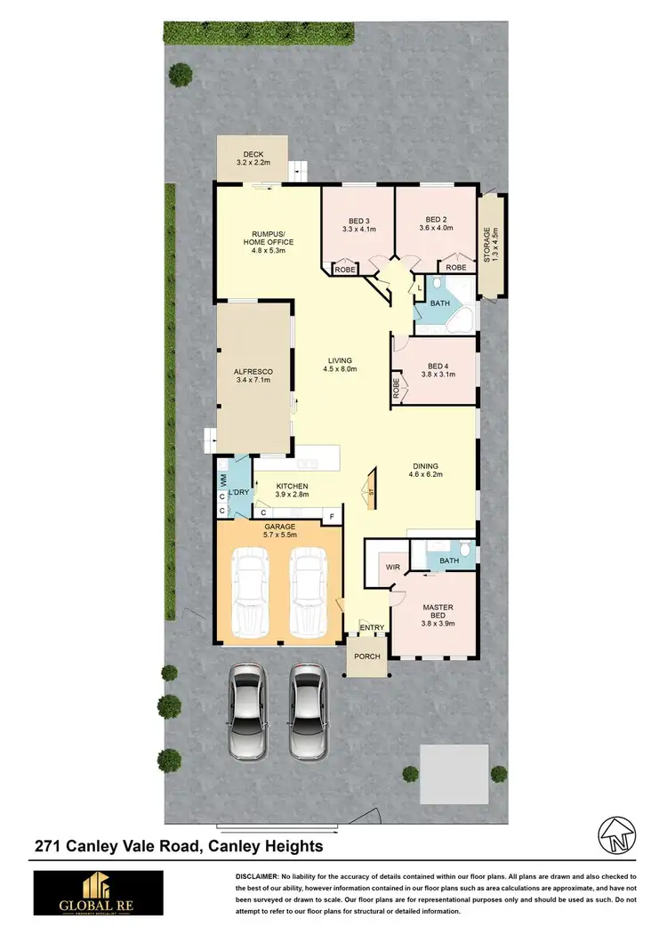 Floorplan of Homely house listing, 271 Canley Vale Road, Canley Heights NSW 2166