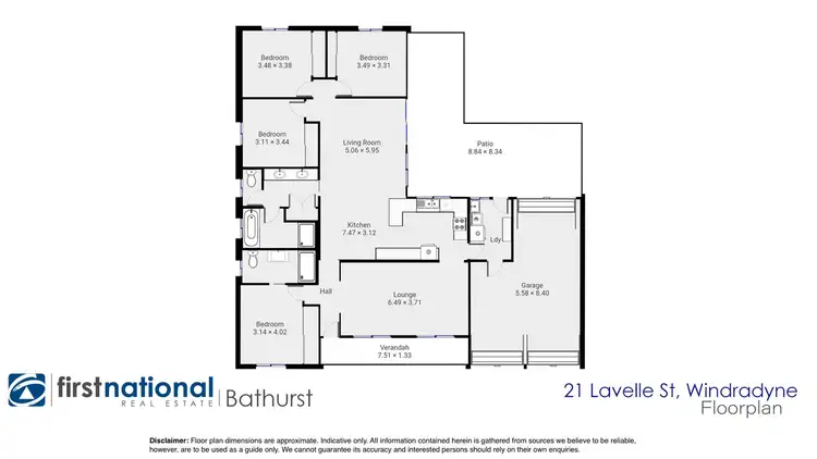 Floorplan of Homely house listing, 21 Lavelle Street, Windradyne NSW 2795