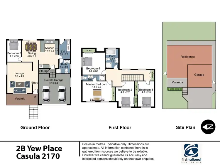 Floorplan of Homely house listing, 2B Yew Place, Casula NSW 2170