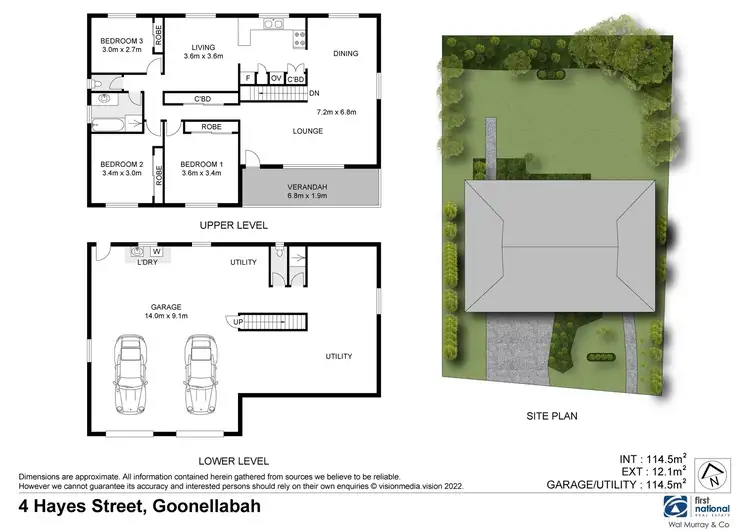 Floorplan of Homely house listing, 4 Hayes Street, Goonellabah NSW 2480