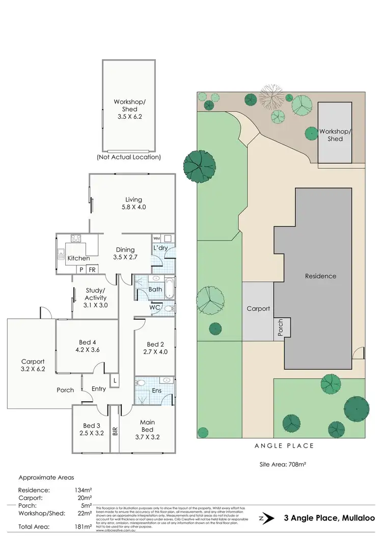 Floorplan of Homely house listing, 3 Angle Place, Mullaloo WA 6027