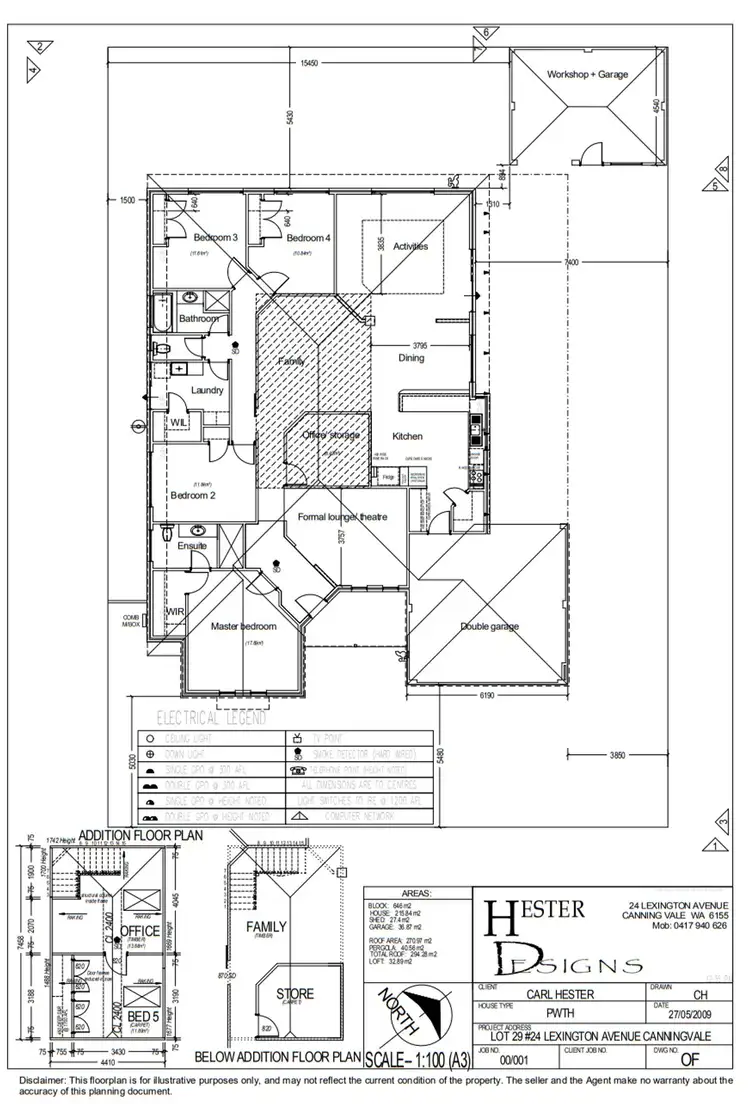 Floorplan of Homely house listing, 24 Lexington Avenue, Canning Vale WA 6155