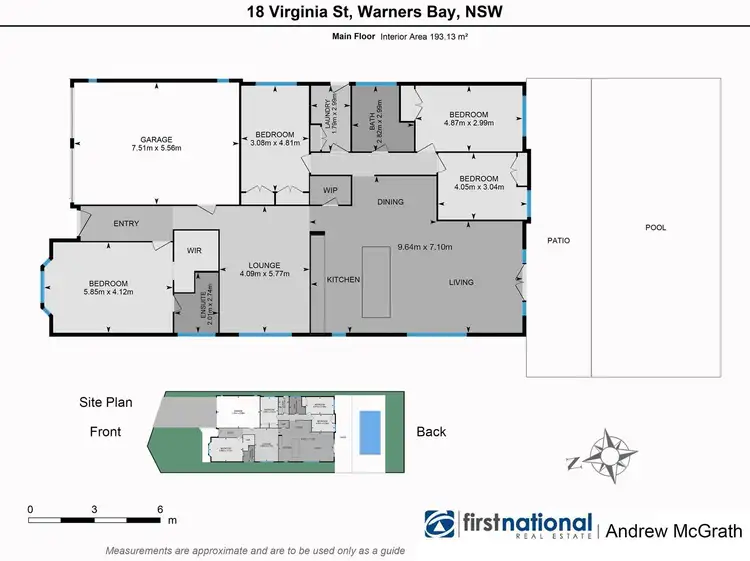 Floorplan of Homely house listing, 18 Virginia Street, Warners Bay NSW 2282