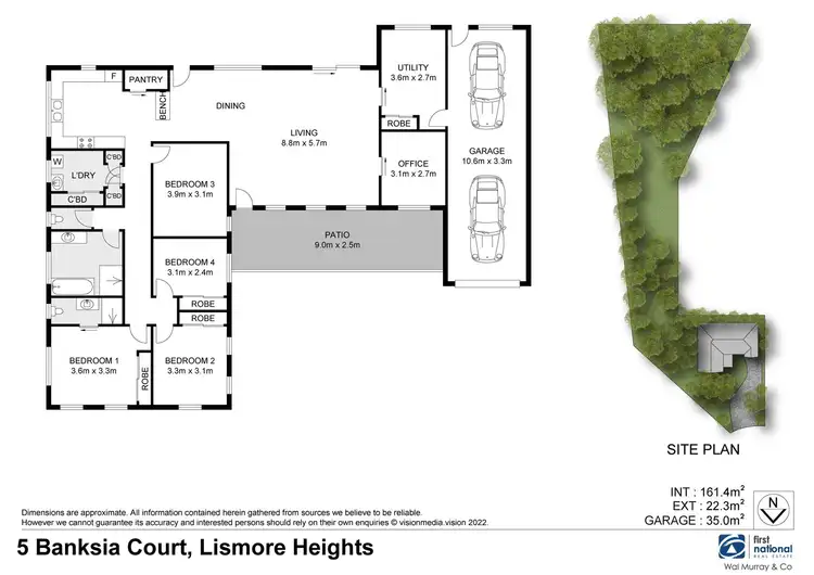 Floorplan of Homely house listing, 5 Banksia Court, Lismore Heights NSW 2480