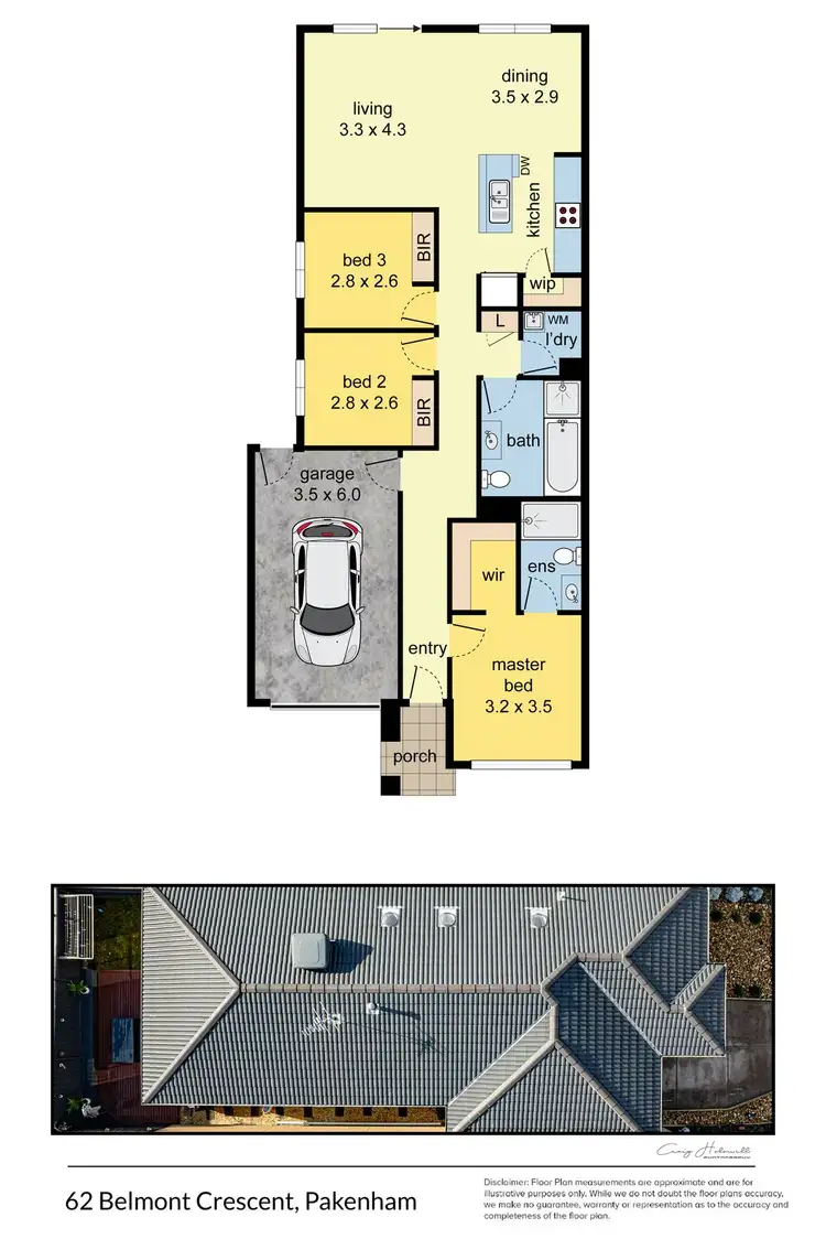 Floorplan of Homely house listing, 62 Belmont Crescent, Pakenham VIC 3810