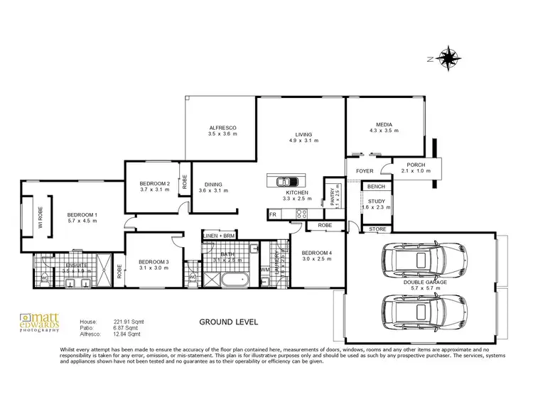 Floorplan of Homely house listing, 36 Sportsman Drive, Kleinton QLD 4352