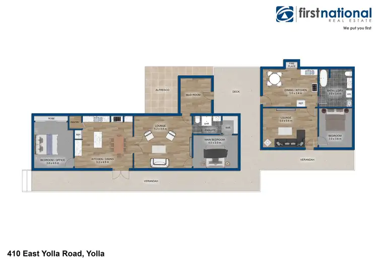 Floorplan of Homely rural property listing, 410 East Yolla Road, Yolla TAS 7325