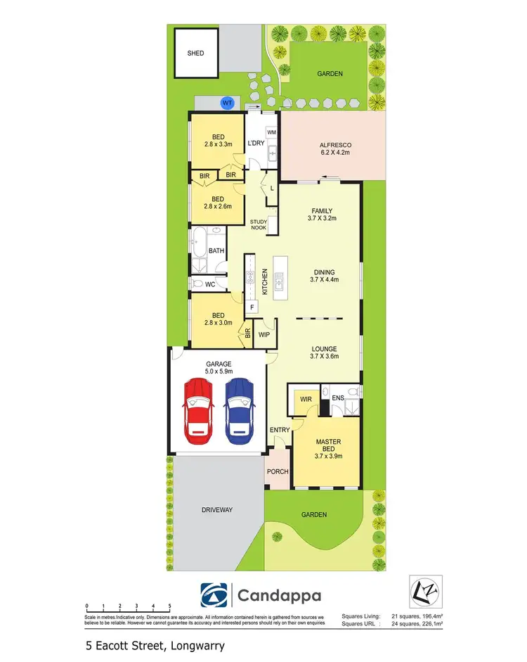 Floorplan of Homely house listing, 5 Eacott Street, Longwarry VIC 3816