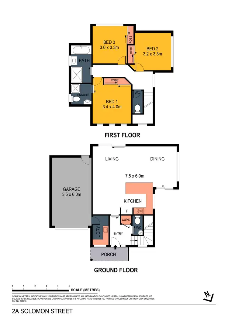 Floorplan of Homely house listing, 2A Solomon Street, East Bendigo VIC 3550