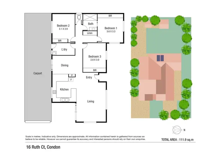 Floorplan of Homely house listing, 16 Ruth Court, Condon QLD 4815