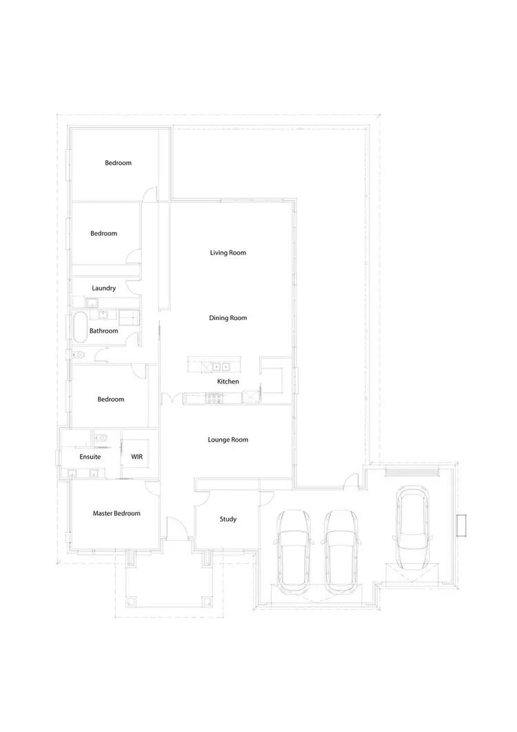 Floorplan of Homely house listing, 10 Henrys Run Drive, Mildura VIC 3500