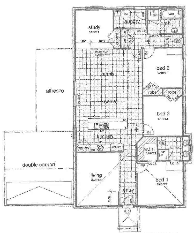 Floorplan of Homely house listing, 490 Riverside Avenue, Mildura VIC 3500